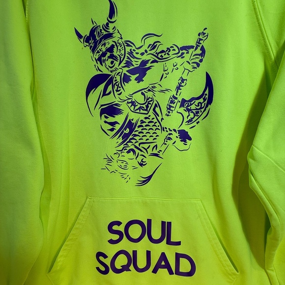 Jerzees® Super Sweats Pullover Hooded Sweatshirt, Large - Picture 2 of 6